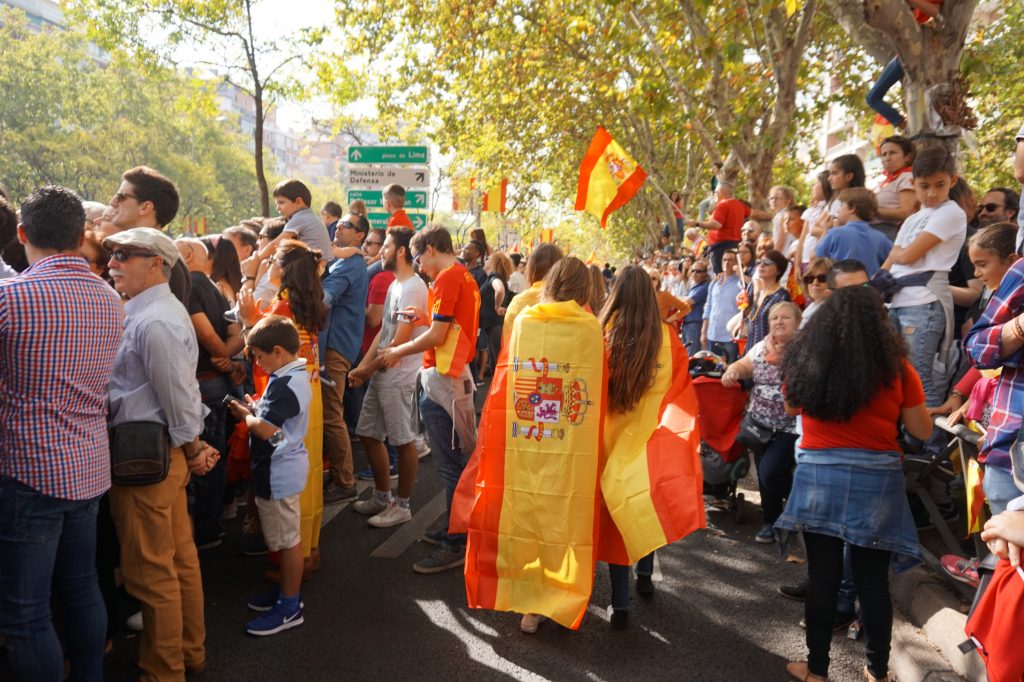 pro-spain protest 2017