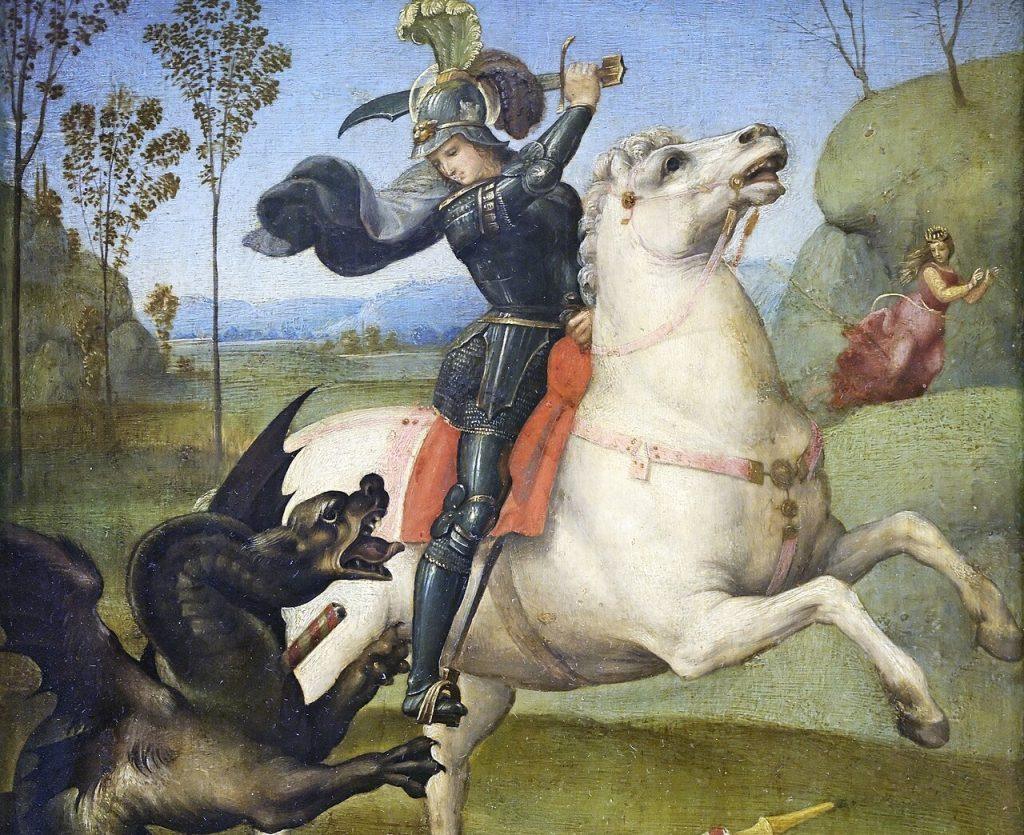 saint george by raphael