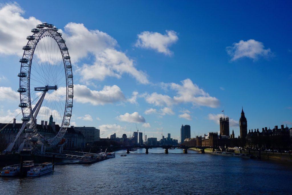 london eye and big ben